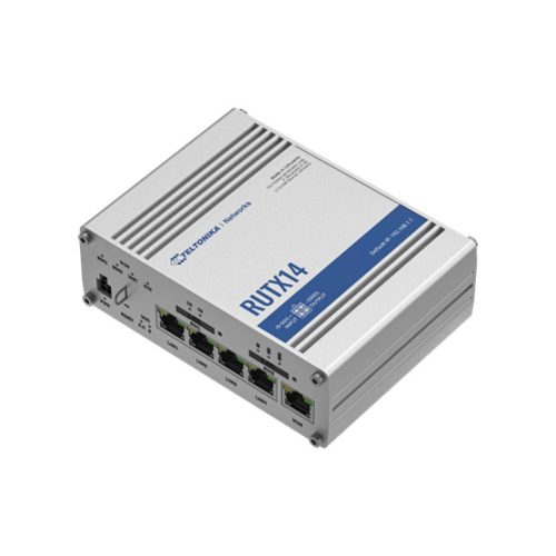 Teltonika LTE Cat12 router, 5xRJ45, Wi-Fi, GNSS, Bluetooth, ipari