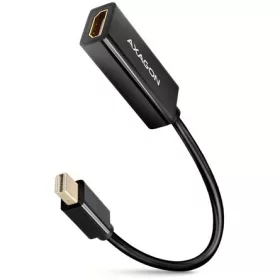   Axagon Mini DisplayPort 1.2 -> HDMI 1.4 M/F adapter fekete