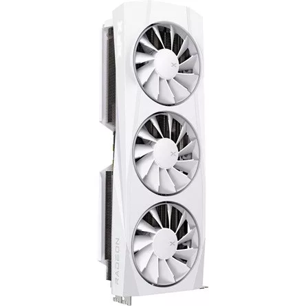XFX Quicksilver AMD Radeon RX 9070XT White Magnetic Air Edition with 16GB GDDR6 HDMI 3xDP, AMD RDNA 4