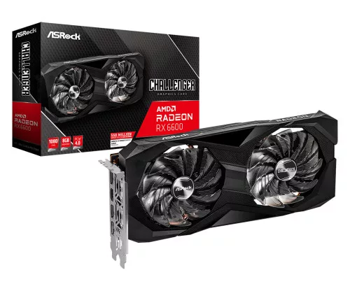 ASRock Radeon RX 6600 Challenger D 8GB videokártya