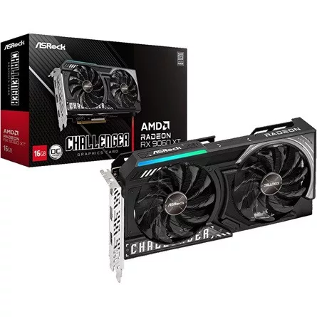 ASRock AMD Radeon RX 9060 XT Challenger 16GB OC videokártya