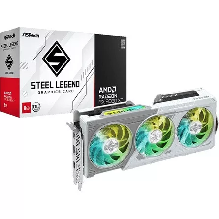 ASRock RX9060 XT Steel Legend 8GB OC videokártya
