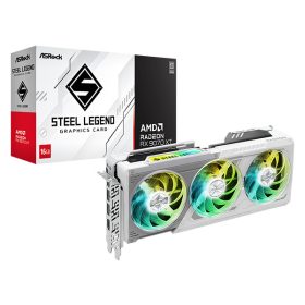 ASRock AMD Radeon RX 9070 XT Steel Legend 16GB videokártya