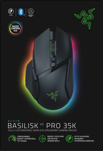 Razer Basilisk V3 Pro 35K - Black