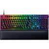 Razer Huntsman V2 USB angol gaming Razer Purple optikai billentyűzet fekete