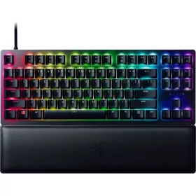   Razer Huntsman V2 Tenkeyless USB angol gaming Razer Red optikai billentyűzet fekete