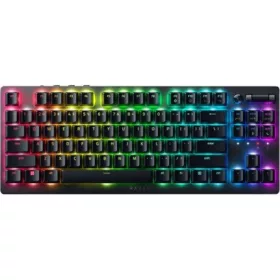  Razer DeathStalker V2 Pro Tenkeyless vezeték nélküli angol gaming Razer Red optikai billentyűzet fekete