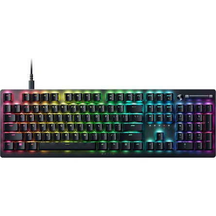 Razer DeathStalker V2 USB angol gaming Razer Red optikai billentyűzet fekete