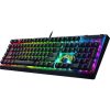 Razer BlackWidow V4 X Fortnite Edition USB angol (US) gaming Razer Yellow mechanikus billentyűzet fekete-sárga-kék