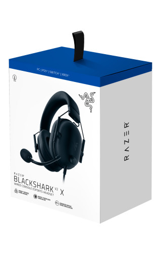 Razer BlackShark V2 X for PlayStation - Black