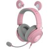 Razer Kraken Kitty V2 Pro (Quartz) gaming fejhallgató headset rózsaszín