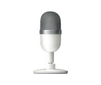 Razer Seiren Mini - Mercury, Ultra-compact Streaming Microphone, Ultra-precise supercardioid pickup pattern, Professional Recording Quality, Ultra-compact build, Frequency response: 20Hz, MAX ...