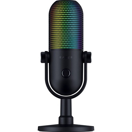 Razer Seiren V3 Chroma gaming mikrofon fekete