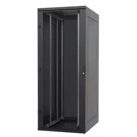   KELine 42U, SZÉTSZEDHETŐ szerverszekrény 800x1000, Perforált ajtóval, levehető zárható