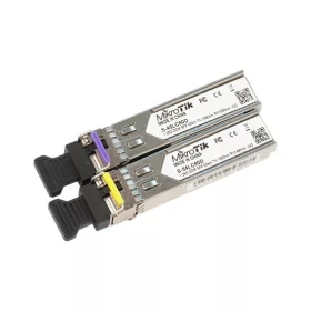  MikroTik S-4554LC80D SFP Module 1 25Gb/s LC 80km Single mode Pair