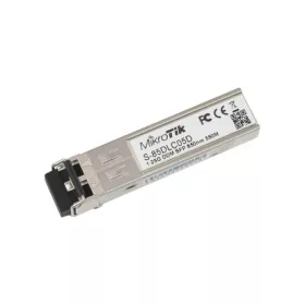   MikroTik S-85DLC05D - SFP (mini-GBIC) transceiver module - SFP (mini-GBIC) / LC multi-mode - up to 550 m - 850 nm