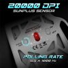 Spirit of Gamer Egér - ELITE-M60 White (Optikai, 20000 DPI, 1000Hz, 9 programozható gomb, RGB, vezetékes, fehér)
