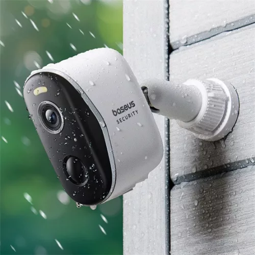 Baseus Security N1 2K kültéri biztonsági kamera, fehér