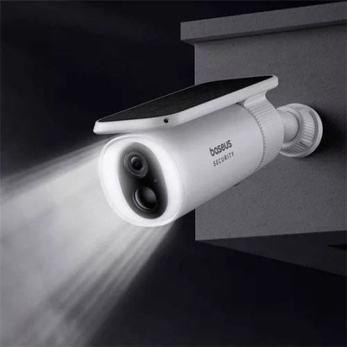 Baseus Security S1 2K kültéri biztonsági kamera, fehér