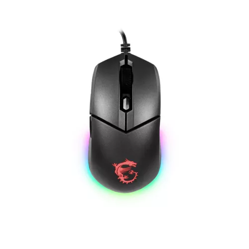MSI DT MSI ACCY Clutch GM11 symmetrical design Optical GAMING Wired Mouse