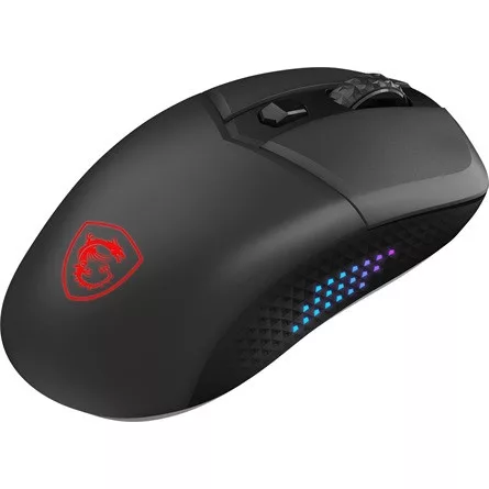 MSI Versa 300 Elite Wireless optikai Bluetooth / vezeték nélküli egér fekete