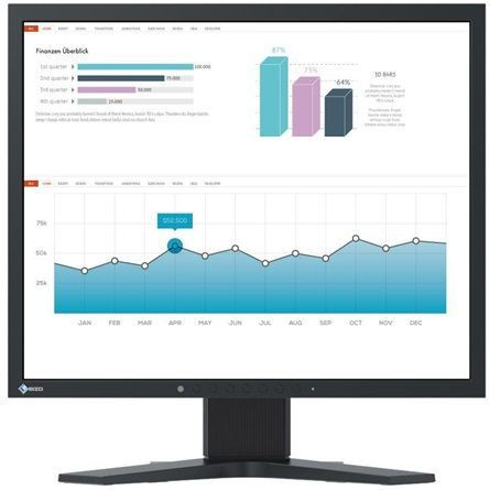 EIZO 19" S1934H-BK "S" monitor, fekete