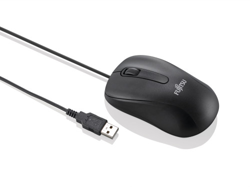 Fujitsu Mouse M520 egér - fekete