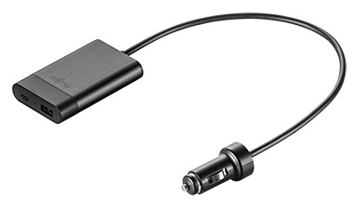 Fujitsu Car Adapter USB-C QC autós töltő