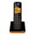 ALCATEL S280 telefon készülék (vezeték nélküli, nagy kijelző, DECT) FEKETE/NARANCSSÁRGA