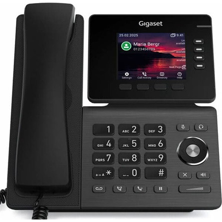Gigaset P810B IP PRO VoIP telefon fekete