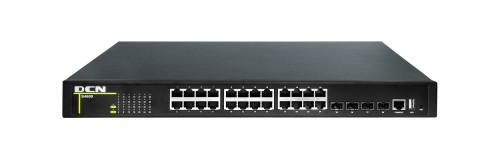 DCN S4600-28X-SI L2 switch 24x 10/100/1000Base-T RJ45 + 4x 1/10GBase-X SFP+, des