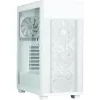 Zalman S5 NEO táp nélküli ablakos Mid Tower számítógépház fehér