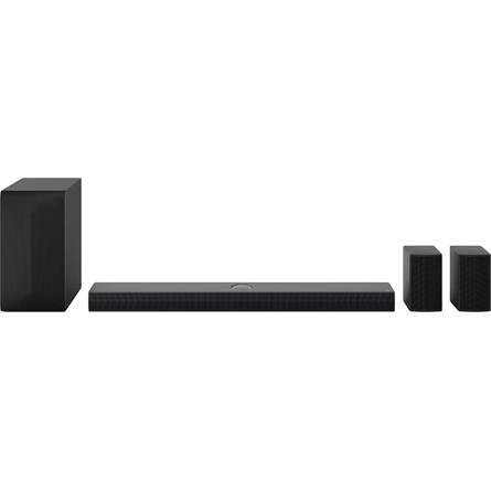 LG TV LG S70TR Home Theater 5.1.1 Soundbar vezeték nélküli mélynyomóval, Dolby Atmos hangszórókkal, 500W, Fekete