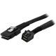 StarTech SAS mini SFF-8087 -> SAS mini SFF-8643 M/M adatkábel 1m fekete