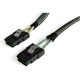 StarTech SAS mini SFF-8087 -> SAS mini SFF-8087 M/M adatkábel 1m fekete