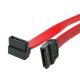 StarTech SATA 3 adatkábel 0.45m egyenes/90° le piros