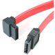 StarTech SATA 3 F/F adatkábel 0.15m egyenes/90° bal piros