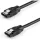 StarTech SATA3 -> SATA3 F/F adatkábel 0.6m fekete kerek