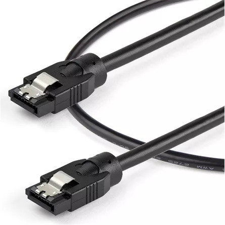 StarTech SATA3 -> SATA3 F/F adatkábel 0.6m fekete kerek