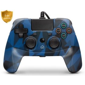   Snakebyte GP Snakebyte PS4 GamePad 4 S - vezetékes kontroller - kék terepmintás