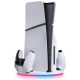 Snakebyte GP Snakebyte PS5 Charge Base RGB Slim 5 - fehér