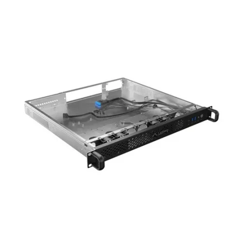 Lanberg Rack szerver ház ATX 420/10 19"/1U