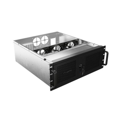 Lanberg Rack szerver ház ATX 520/12 19"/4U