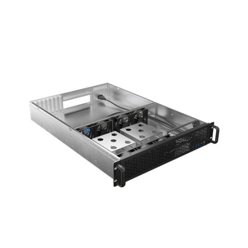 Lanberg Rack szerver ház ATX 650/12 19"/2U