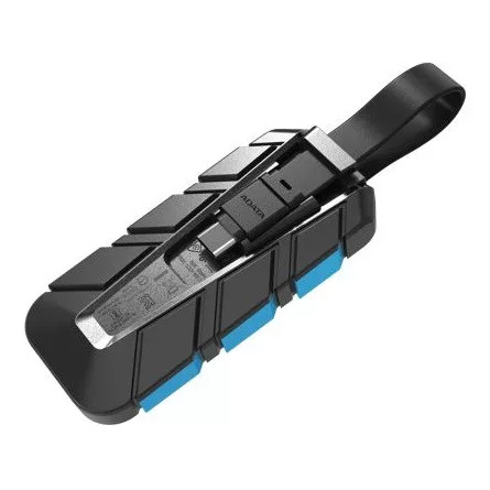 ADATA SC740 2TB USB-C 3.2 Gen2 ütésálló külső SSD kék-fekete