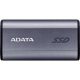 ADATA Külső SSD 500GB - SC750 (USB 3.2 Gen.2, R/W: 1050/1000 MB/s, USB Stick, ezüst)