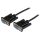 StarTech Serial RS-232 F/F adatkábel 1m Null Modem fekete