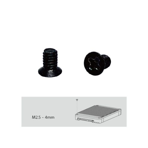 QNAP Screw pack for QDA top cover installation, 96 pieces, Flat head machine screw