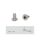 QNAP Screw pack for M.2 SSD installation, 96 pieces, Flat head machine screw