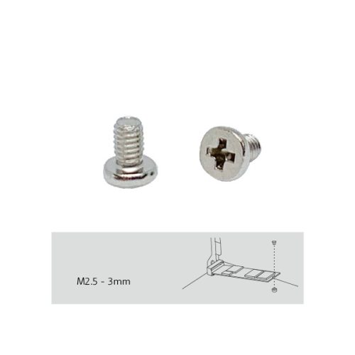 QNAP Screw pack for M.2 SSD installation, 96 pieces, Flat head machine screw